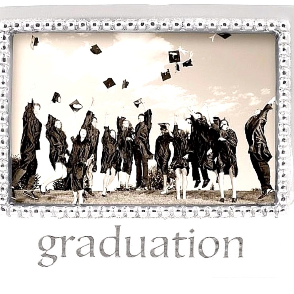 Mariposa 4” x 6” graduation picture frame.